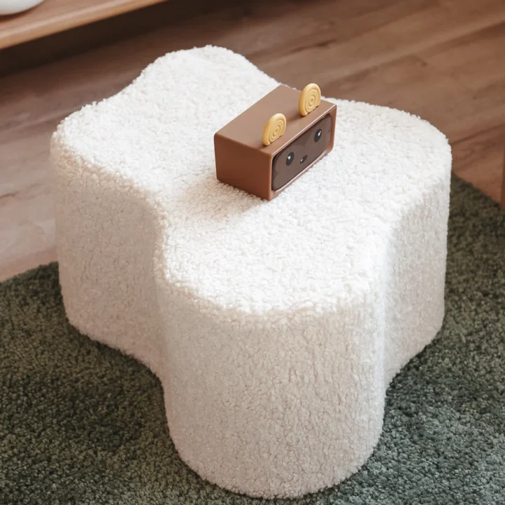 Vaikiškas Baltas Tedžio Pufas DEBESĖLIS