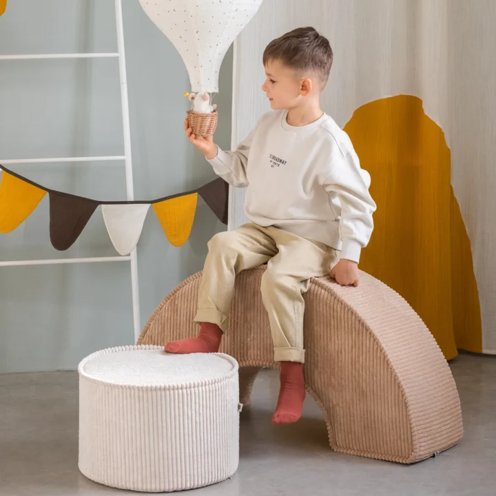 Vaikiškas Zefyrų Spalvos Pufas