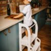 Montessori Virtuvės Bokštelis / Staliukas MAŠINĖLĖ