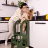 Montessori Virtuvės Bokštelis / Staliukas MAŠINĖLĖ