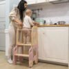 Montessori Virtuvės Bokštelis / Staliukas MAŠINĖLĖ