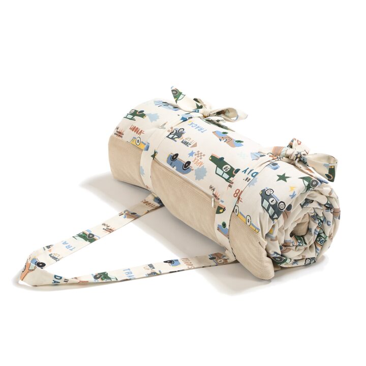 Vaikiška Lauko Antklodė Aksominė LENKTYNĖS