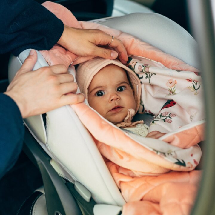 Automobilinės Kėdutės Pledukas BORUŽĖLĖ