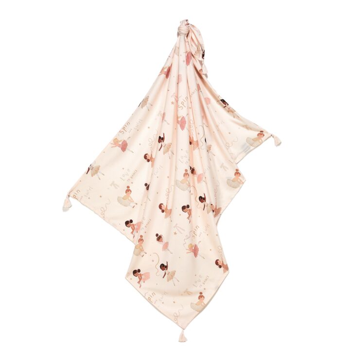 Bambukinis Naujagimio Vystyklas BALERINA