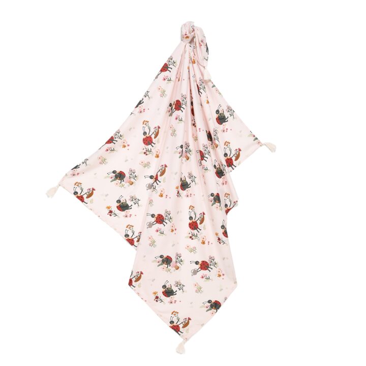 Bambukinis Naujagimio Vystyklas BORUŽĖLĖ