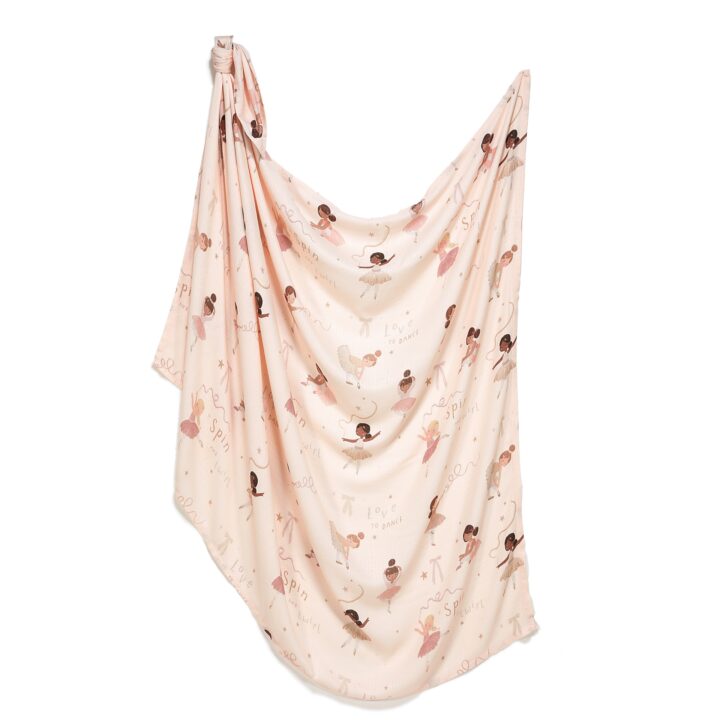 Bambukinis Naujagimio Vystyklas iš Muslino BALERINA