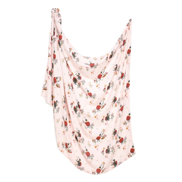 Bambukinis Naujagimio Vystyklas iš Muslino BORUŽĖLĖ