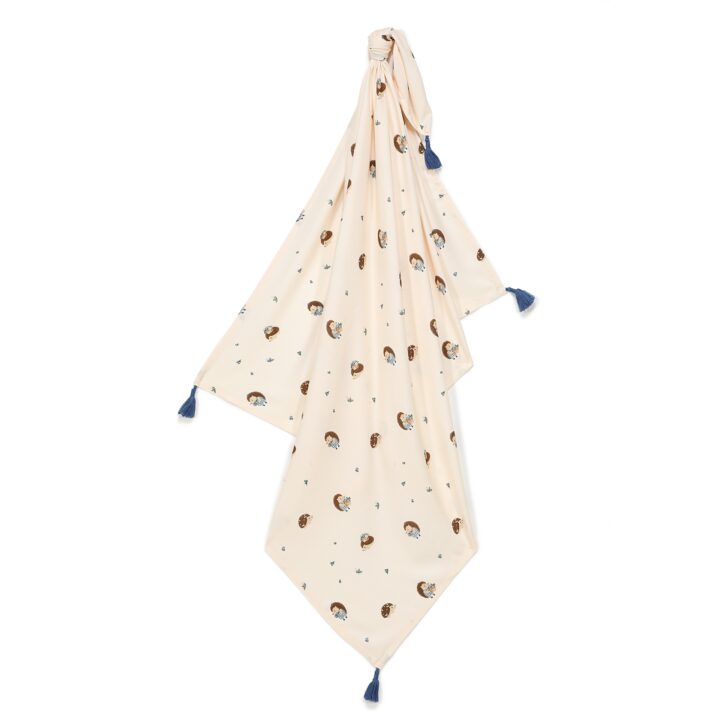 Bambukinis Naujagimio Vystyklas UOGOS EŽIUKAS