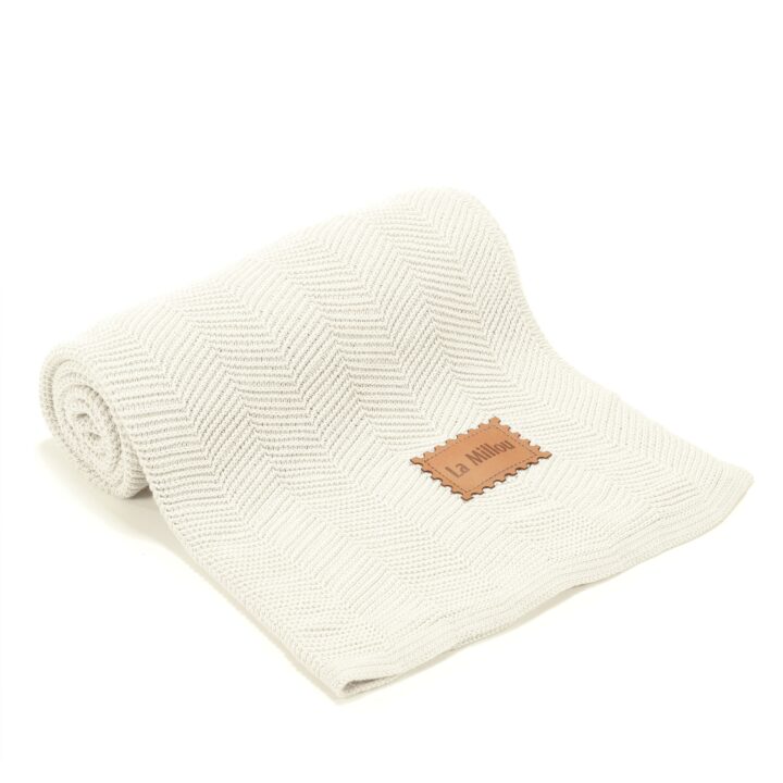 Bambukinis Pledukas KREMINĖS SPALVOS