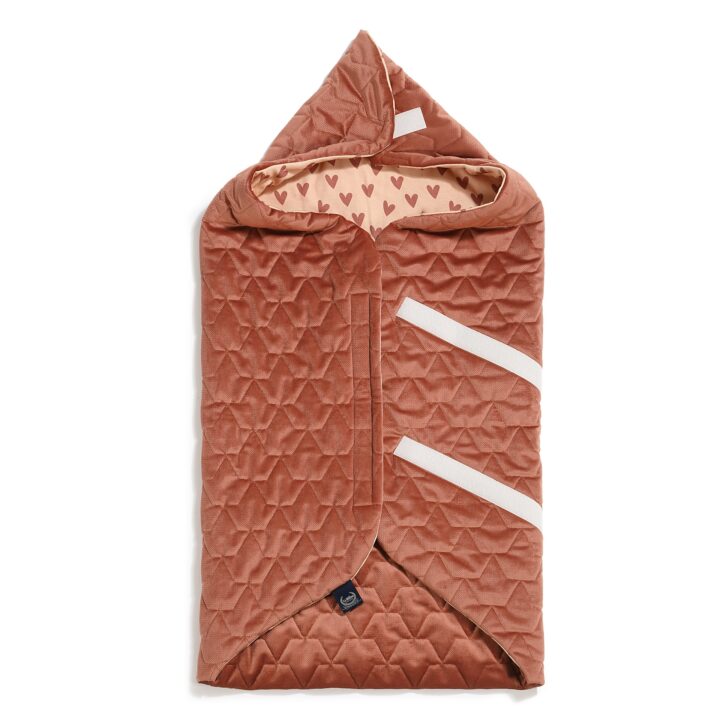 Daugiafunkcis Automobilinės Kėdutės Pledukas RAUSVOS ŠIRDELĖS