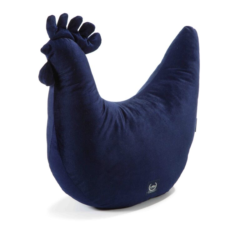 Močiutės Aksominė Pagalvėlė-Višta KARALIŠKA MĖLYNA