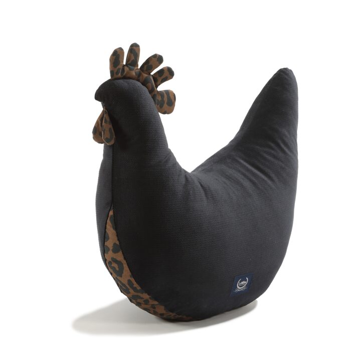 Močiutės Aksominė Pagalvėlė-Višta TAMSUS LEOPARDAS