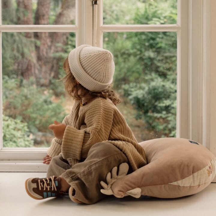 Močiutės Aksominė Pagalvėlė-Višta Medvilnės MEŠKUTIS