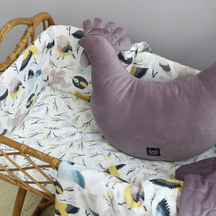 Močiutės Aksominė Pagalvėlė-Višta LEVANDA