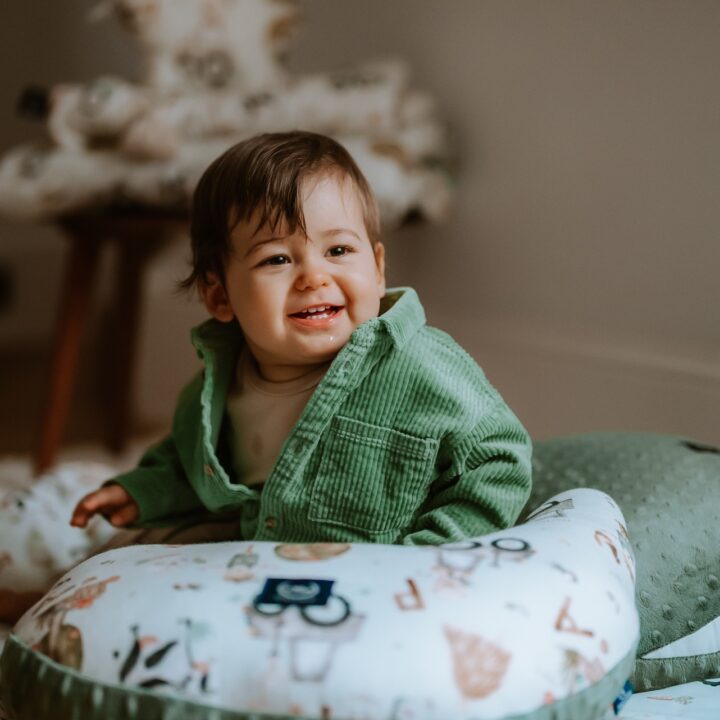 Močiutės Bambukinė Pagalvėlė-Višta ABC FERMA