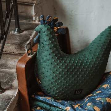 Močiutės Minkšta Pagalvėlė-Višta ŽALI BURBULIUKAI