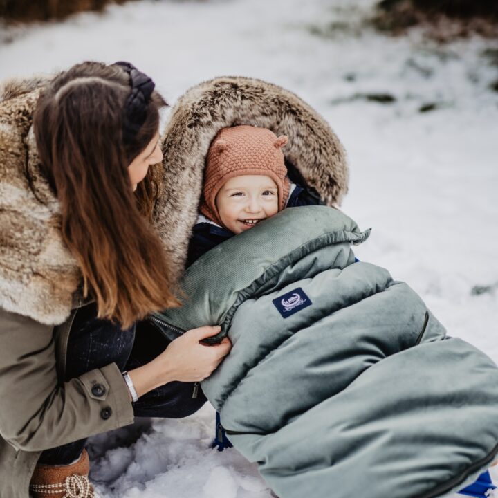 Kūdikių miegmaišis vežimėliui Combo KHAKI