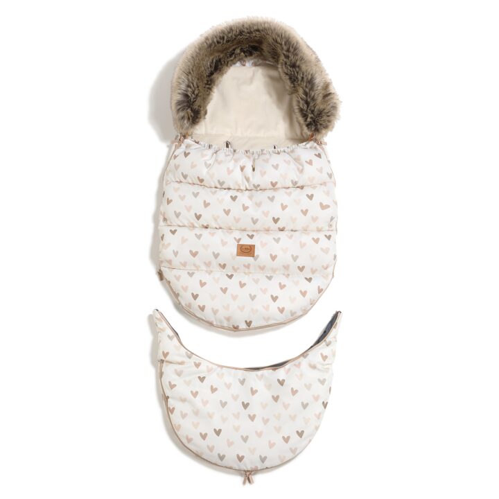 Kūdikių miegmaišis vežimėliui Multi ŠVELNIOS ŠIRDELĖS