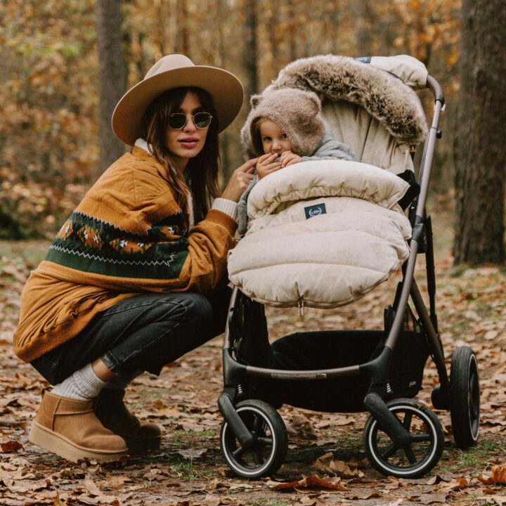 Universalus kūdikių miegmaišis vežimėliui Multi SMĖLINĖ