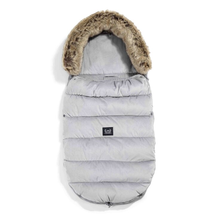 Universalus kūdikių miegmaišis vežimėliui PILKAS