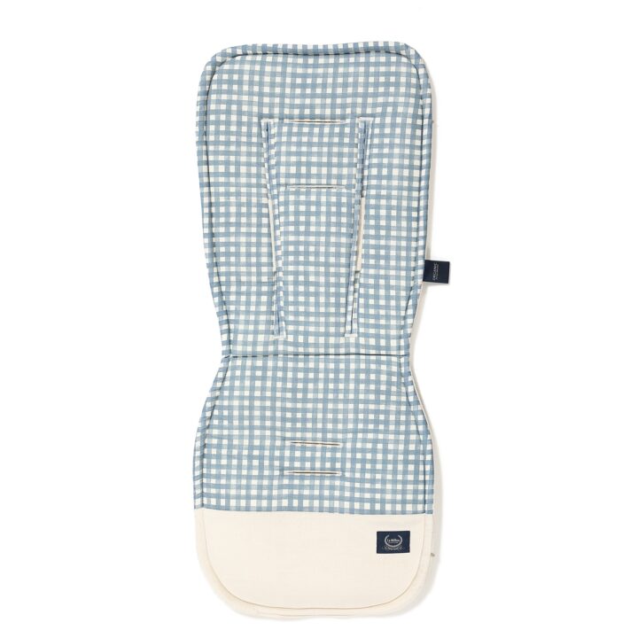 Vežimėlio Kėdutės Įdėklas Multi MĖLYNI LANGELIAI