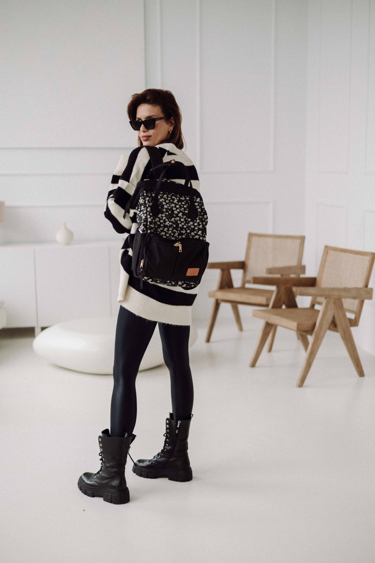 Mamos Kuprinė „Dolce Vita Pure“ DAILI JUODA - Image 7