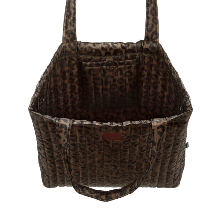 Pirkinių Krepšys tvirto nailono TAMSUS LEOPARDAS