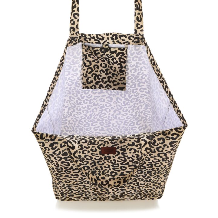 Pirkinių Krepšys XL ŠVIESUS LEOPARDAS