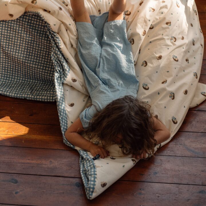 Medvilninė Antklodė UOGOS EŽIUKAS