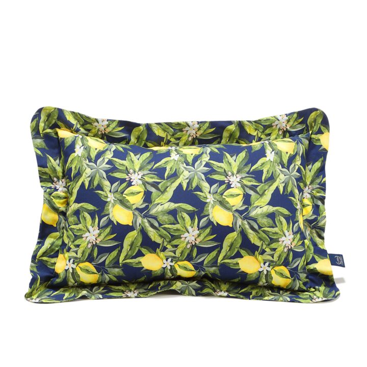 Medvilninė Miego Pagalvė TAMSIOS CITRINOS