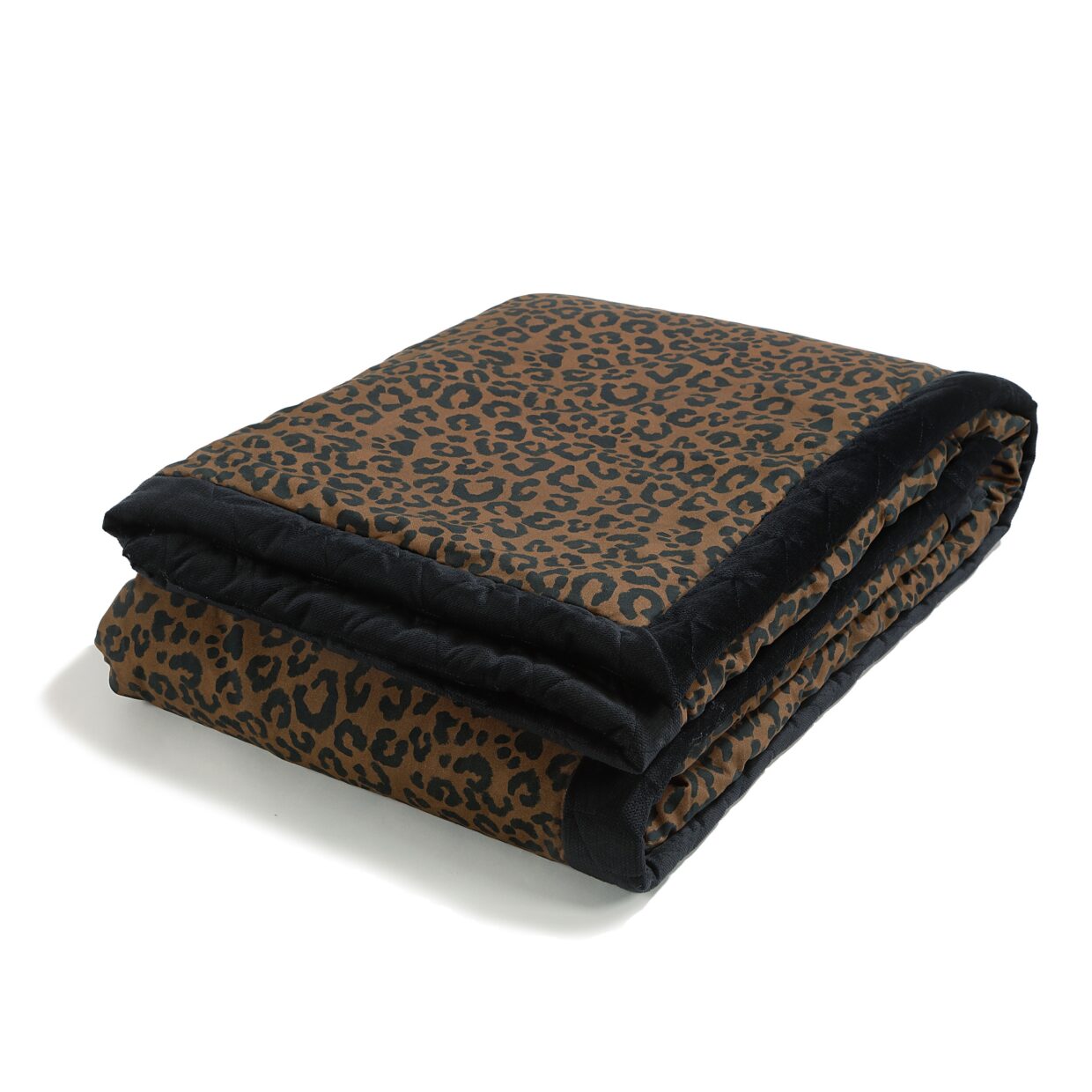 Aksominis Šiltas Pledas ŠVIESUS LEOPARDAS - Image 3