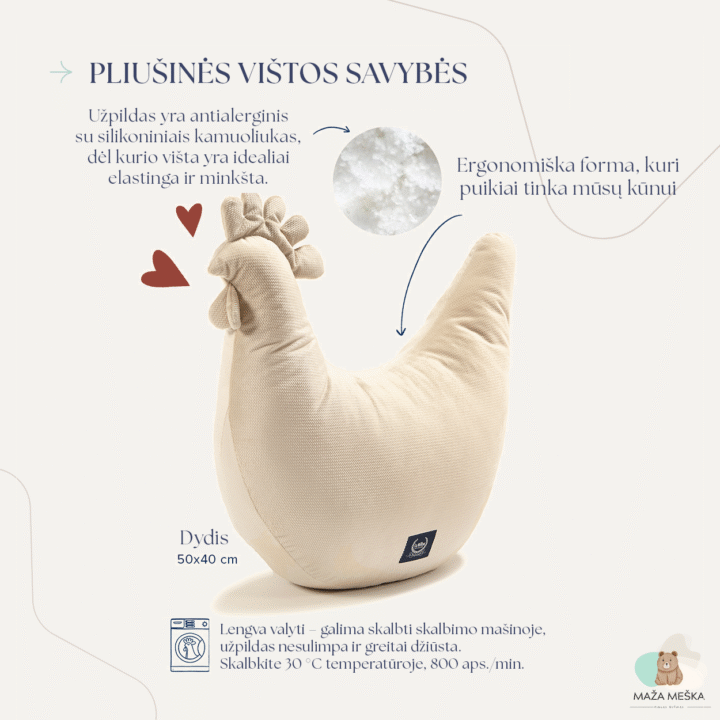 Močiutės Minkšta Pagalvėlė-Višta ŽALI BURBULIUKAI