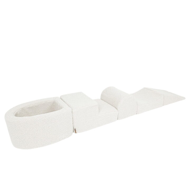 Baltas Tedžio Žaidimų Rinkinys su kamuoliukų baseinu