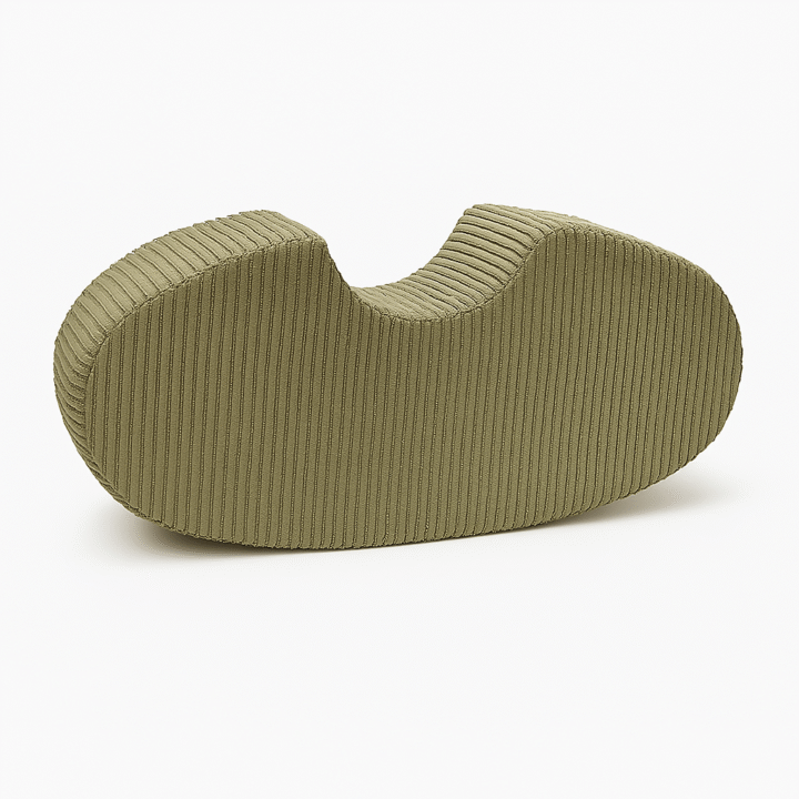 Pupelės Formos Minkštukas Khaki Spalvos