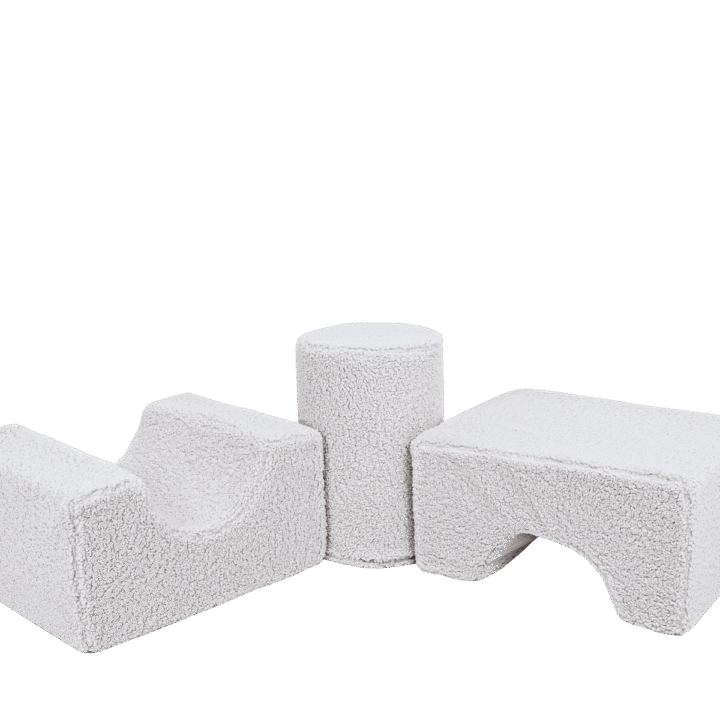 Tedžio 3 formų žaidimų rinkinys Baltas