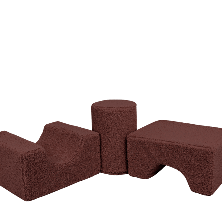 Tedžio 3 formų žaidimų rinkinys Rudas