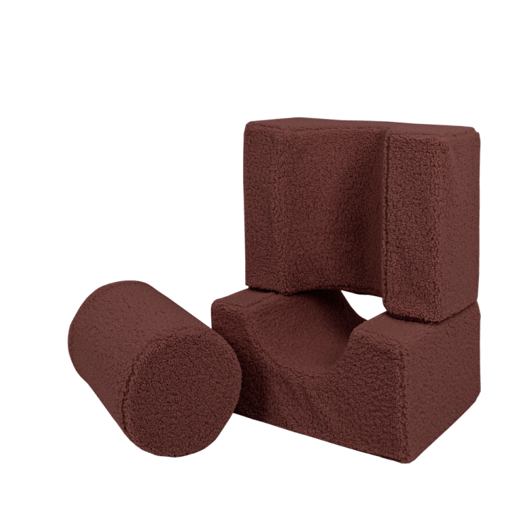 Tedžio 3 formų žaidimų rinkinys Rudas