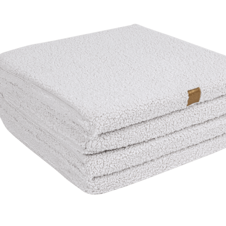 Tedžio Kvadratinis Žaidmų Kilimėlis Baltas