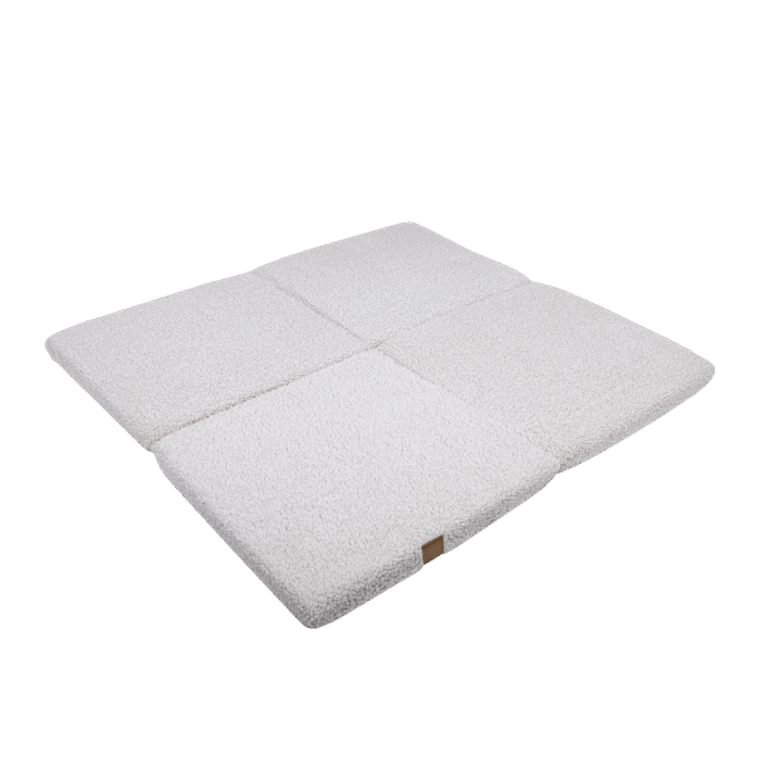 Tedžio Kvadratinis Žaidmų Kilimėlis Baltas