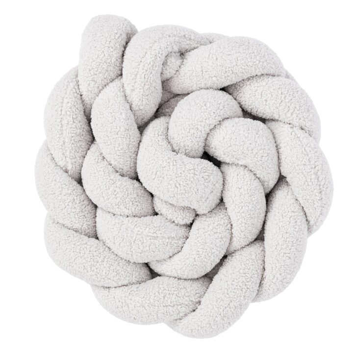 Tedžio Medžiagos Lovytės Apsauga Pynė Balta