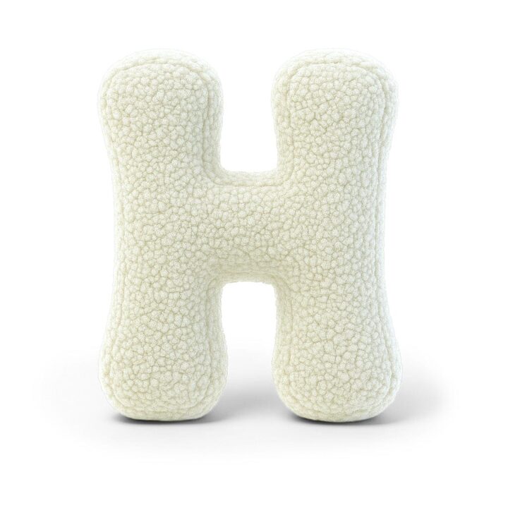 Tedžio Pliušinė Pagalvėlė Raidė H