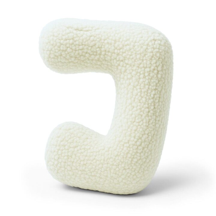 Tedžio Pliušinė Pagalvėlė Raidė J