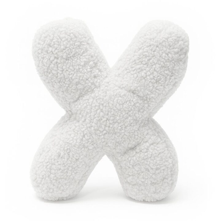 Tedžio Pliušinė Pagalvėlė Raidė X
