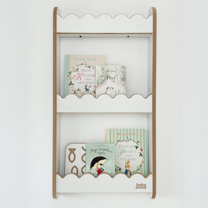 Vaikiška Sieninė Knygų Lentyna JŪRA M