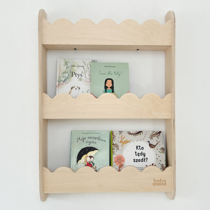 Vaikiška Sieninė Knygų Lentyna JŪRA S