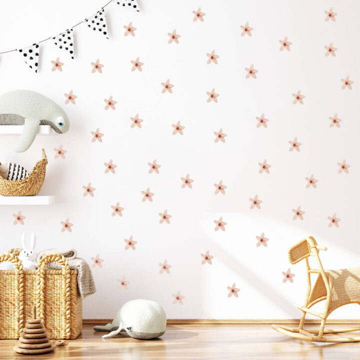 Vaikiškas sienų lipdukas Neužmirštuolės