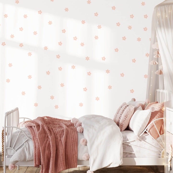 Vaikiškas sienų lipdukas Ramunėlės IX