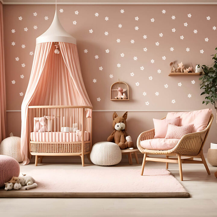 Vaikiškas sienų lipdukas Ramunėlės X