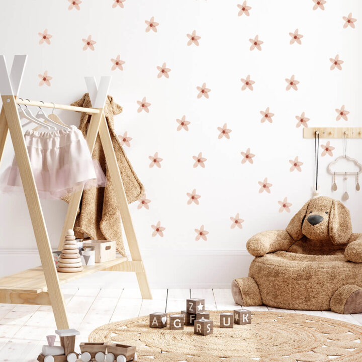 Vaikiškas sienų lipdukas Neužmirštuolės