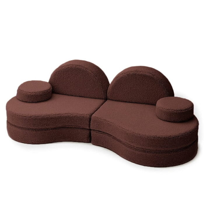 Vaikiška Modulė Sofa JŪRA Ruda